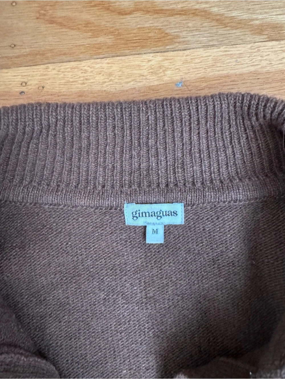 Brown sweater